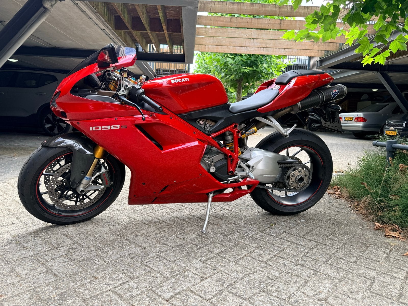 Prachtige Ducati 1098S, Termignoni en slechts 20.000KM, Motoren, Motoren | Ducati, 2 cilinders, Sportuitlaat, Motorrijbewijs A