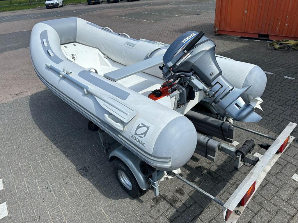 Zodiac Cadet 340 RIB met Yamaha 8PK, Gebruikt, Zodiac, Brandstoftank, Ophalen