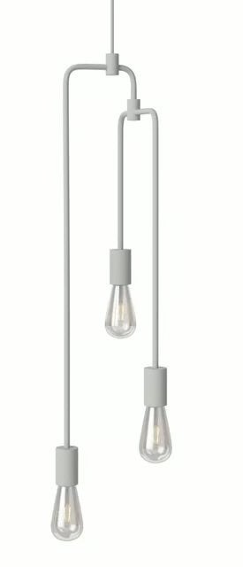Bolia Piper Hanglamp 3-bars - Nieuw in doos, Ophalen of Verzenden, Nieuw, Metaal, E27 (groot)
