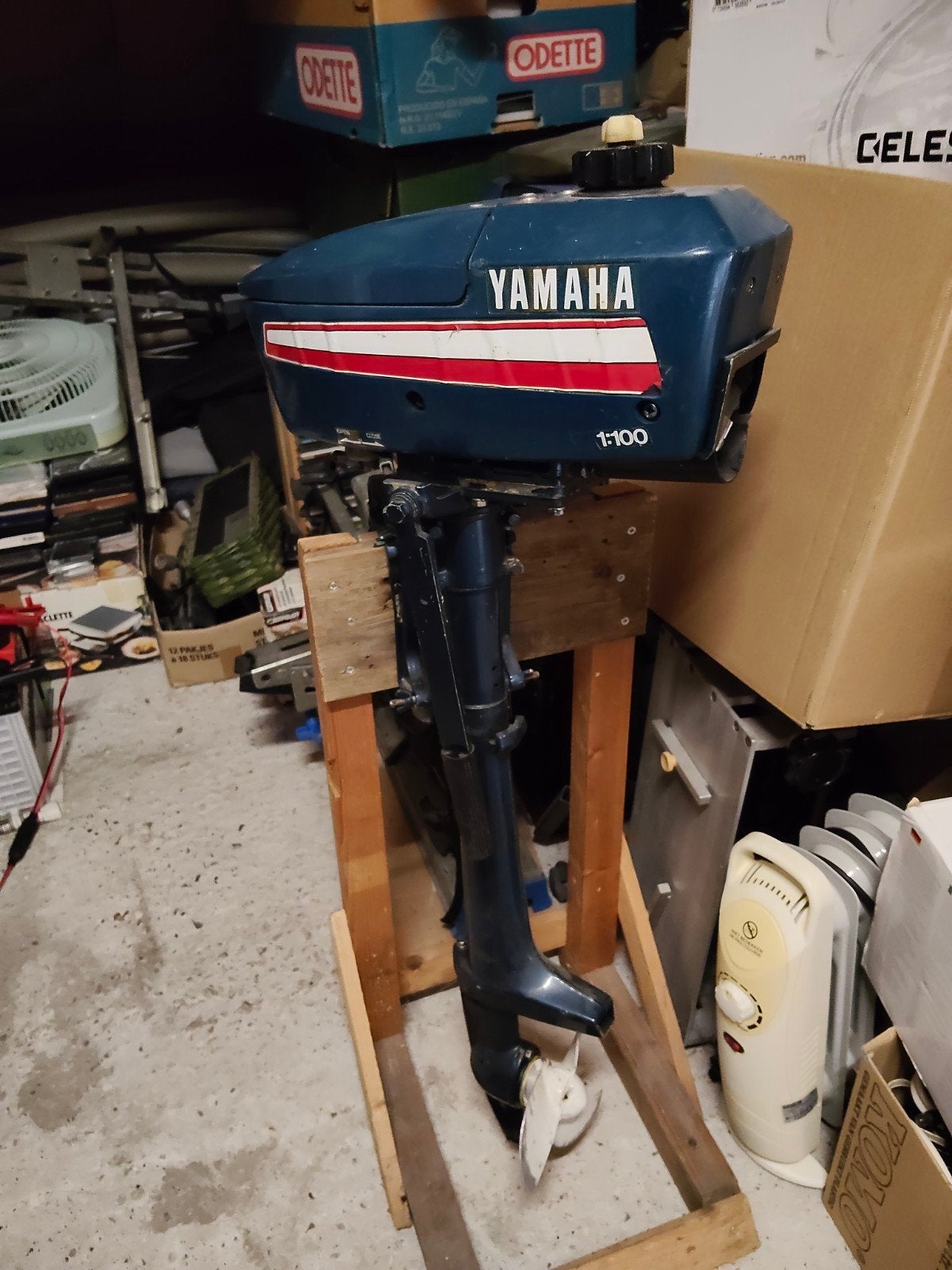Yamaha 2 PK 2-takt buitenboordmotor, Motoren, Ophalen, Gebruikt