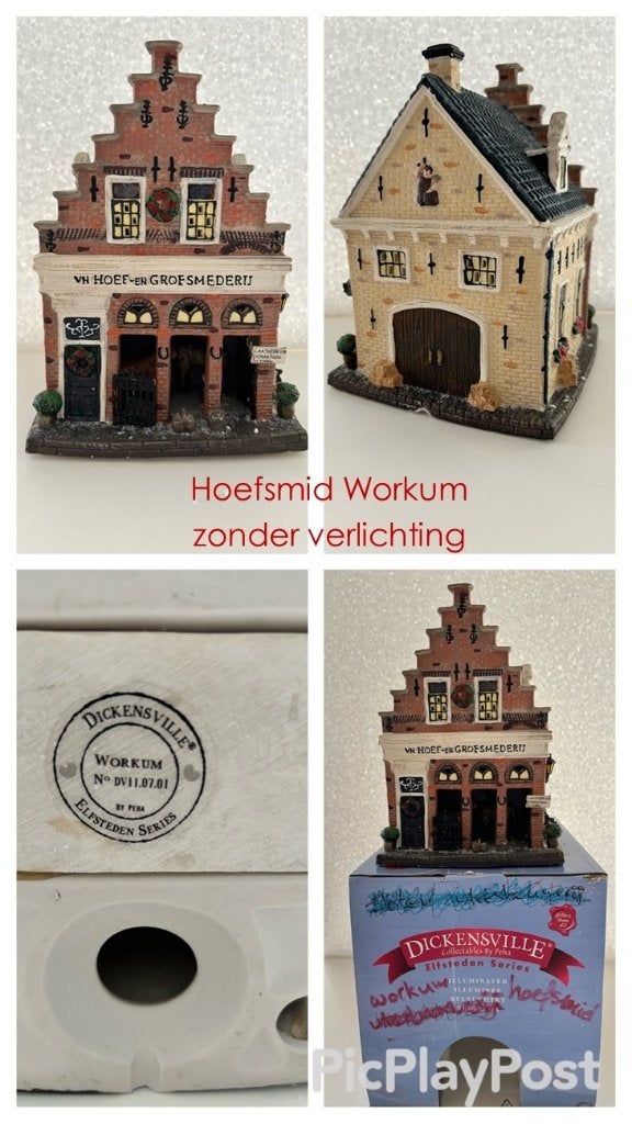 Dickensville, hoefsmid Workum, Diversen, Ophalen of Verzenden, Zo goed als nieuw