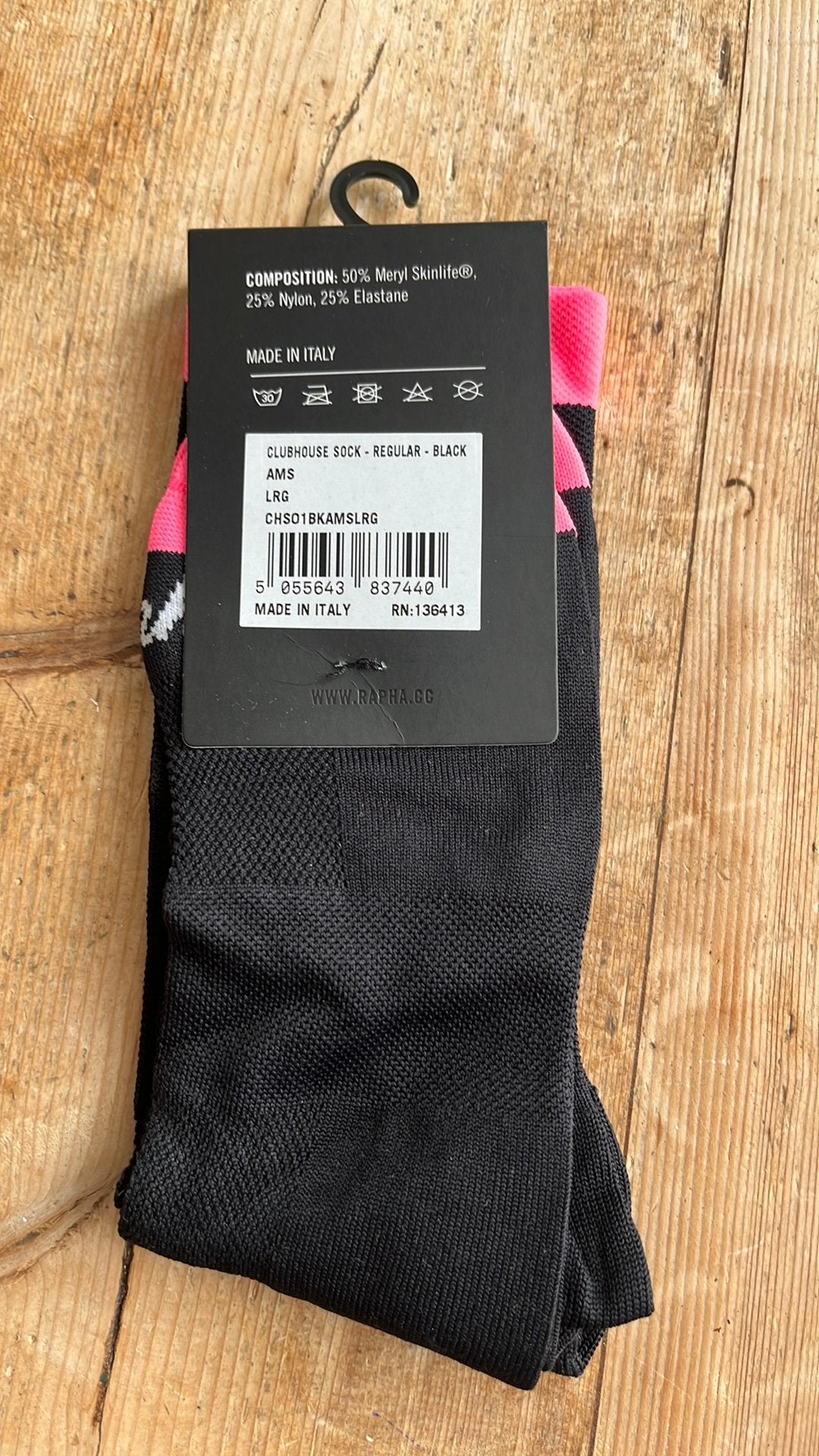 Rapha wielersokken Amsterdam nieuw, Ophalen of Verzenden, Zo goed als nieuw, Sokken en Kniesokken