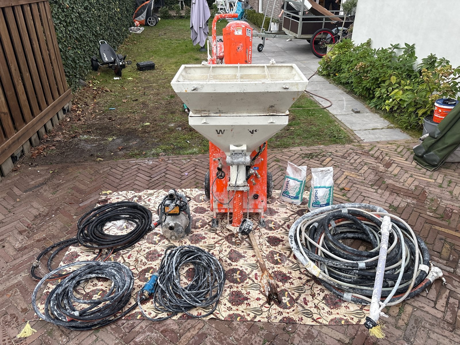 PFT ritmo L turbo, Ophalen
