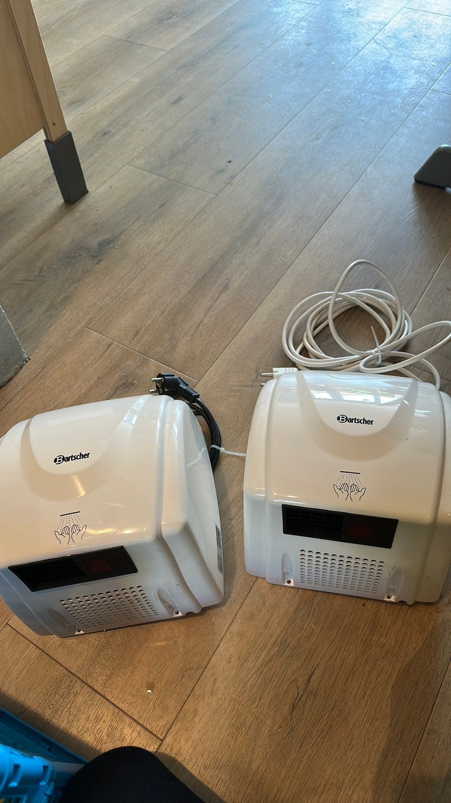 Bartscher 850000  handdroger voor wc horeca, Ophalen of Verzenden