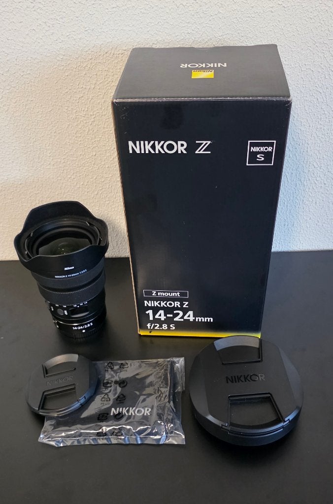 Nikon Z 14-24mm f/2.8 S, Nikon Z-mount, Nikon, Zo goed als nieuw, Zonnekap