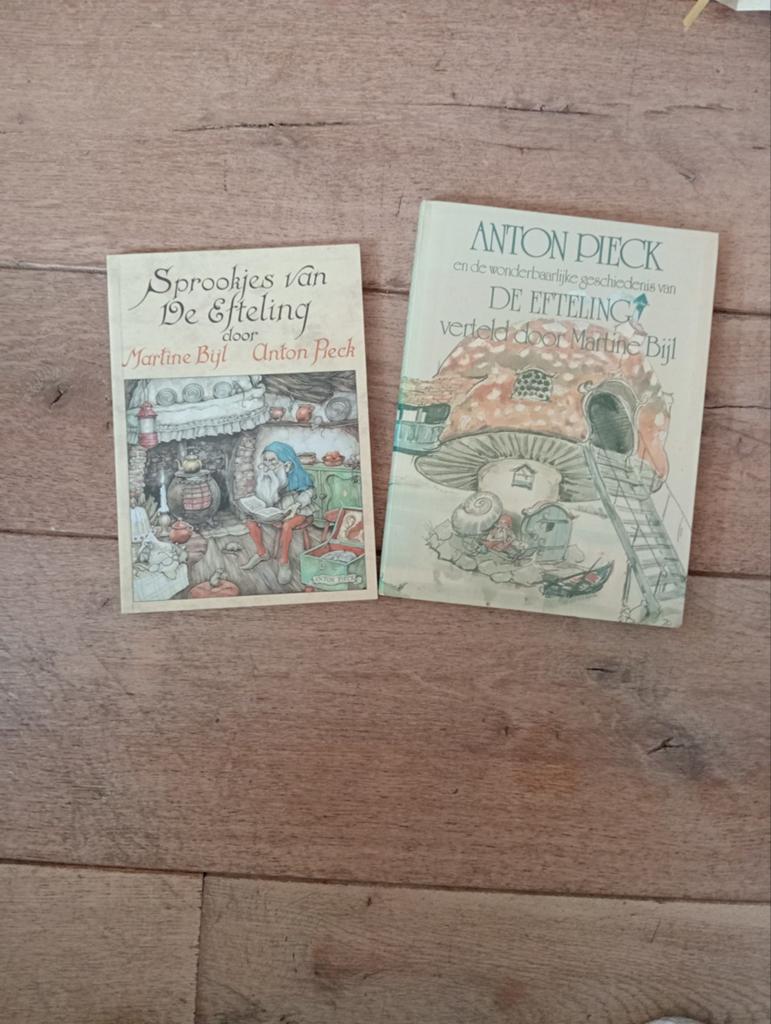 Sprookjes van de Efteling - 2 boeken van Anton Pieck, Verzamelen, Ophalen of Verzenden