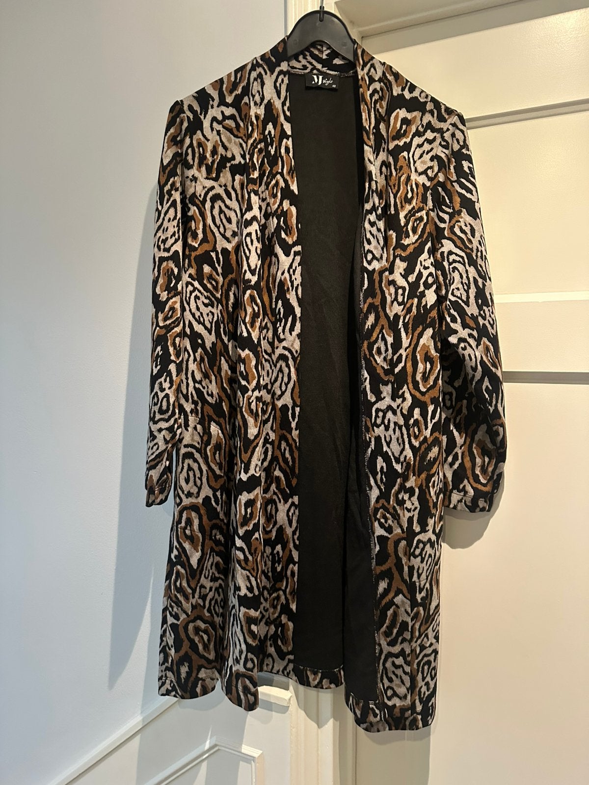 MJ Style vest maat 48, Kleding | Dames, Grote Maten, Ophalen of Verzenden, Zo goed als nieuw, Bruin, Trui of Vest