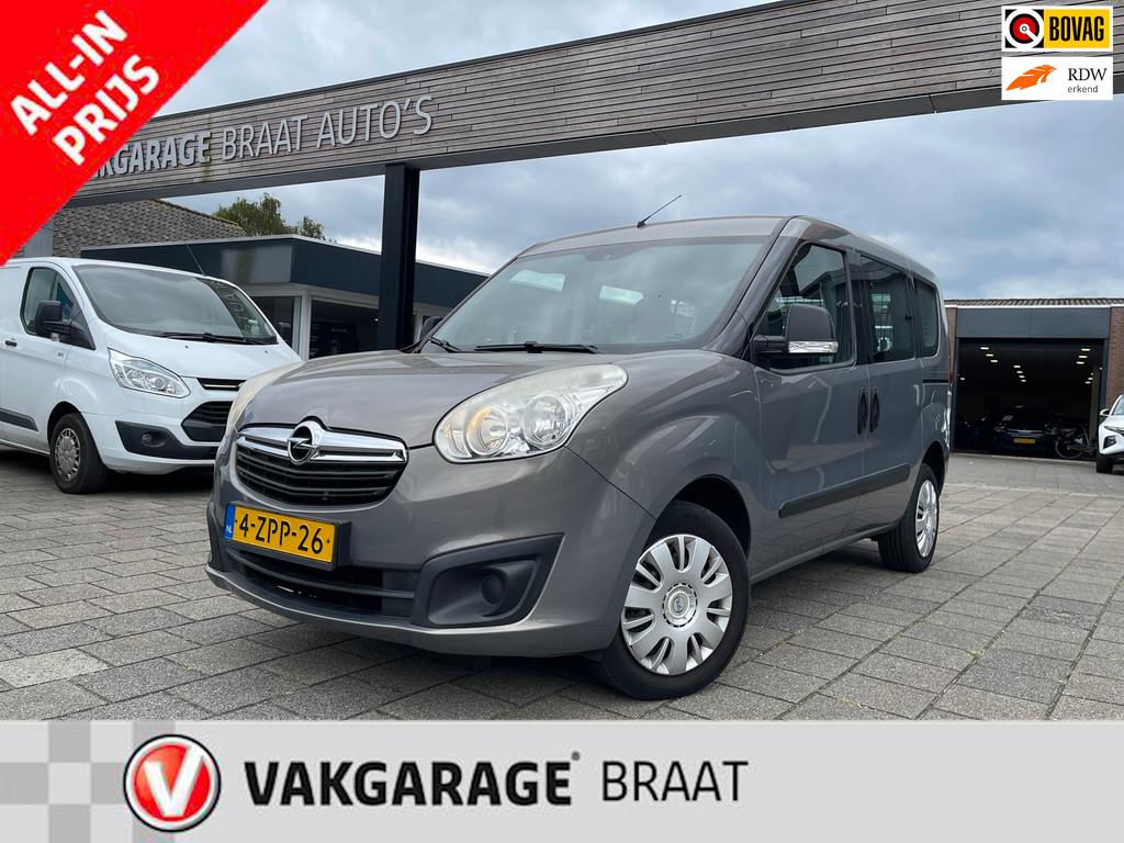 Opel Combo 1.4-16V l TREKHAAK l AIRCO l PARK.SENSOR l RIJKLA, Auto's, Opel, Voorwielaandrijving, 1345 kg, Stof, Gebruikt