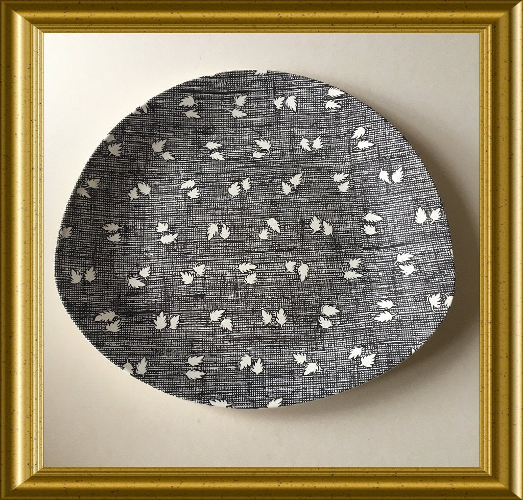 Vintage platelen schaal: plateelbakkerij Zuidholland Gouda, Antiek en Kunst, Antiek | Keramiek en Aardewerk, Ophalen of Verzenden
