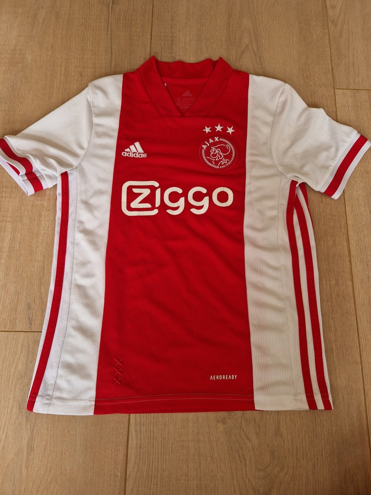 Ajax Thuisshirt 2021/2022 Maat 11-12Y (152), Maat XS of kleiner, Ophalen of Verzenden, Gebruikt, Shirt