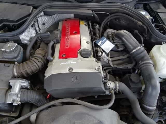 Mercedes c 200 compressor bj 1998 motorblok, Gebruikt, -, Ophalen of Verzenden, -