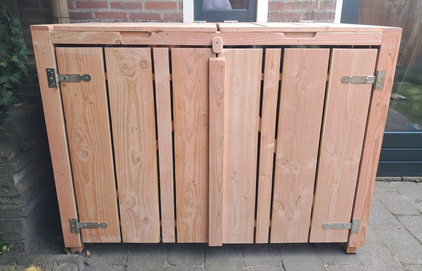 kliko ombouw container ombouw douglas hout *GRATIS MONTAGE*, Ophalen of Verzenden, Nieuw