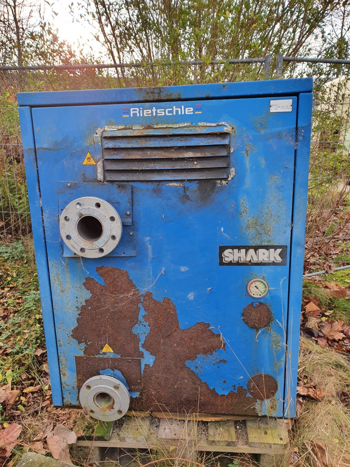 vacuum pomp industrieel zware, Ophalen
