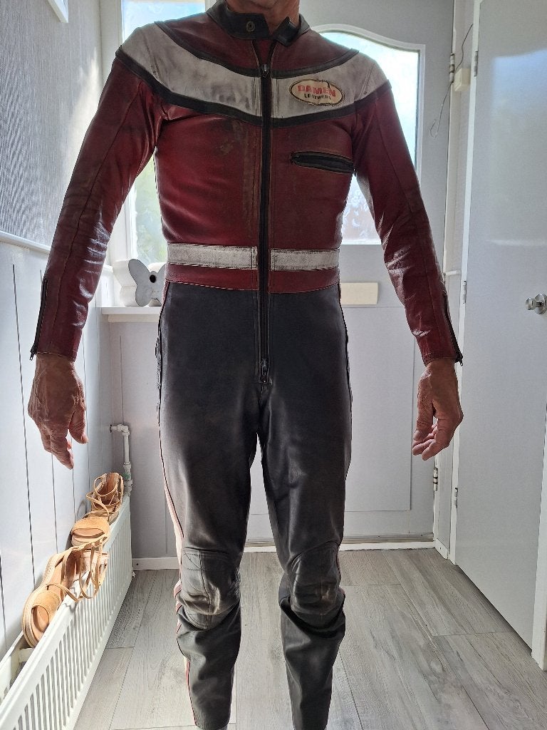Te koop: Vintage Motorpak heren, Motoren, Ophalen, Heren, Damen Leathers, Overall