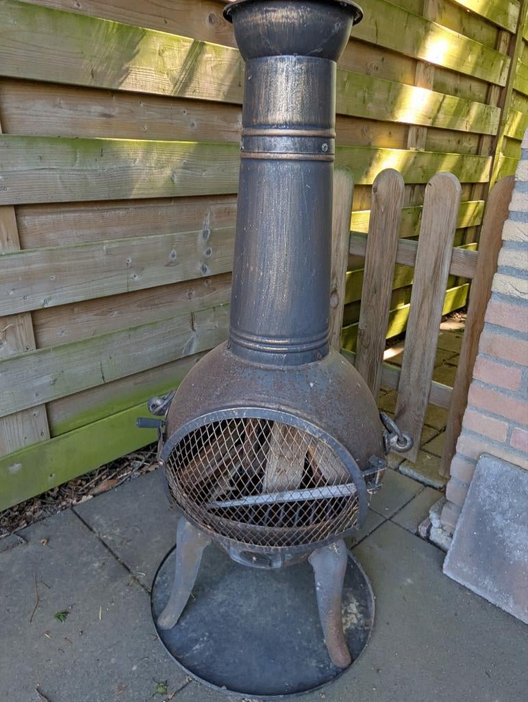 Tectake openhaard, Ophalen, Zo goed als nieuw, Vuurkorf