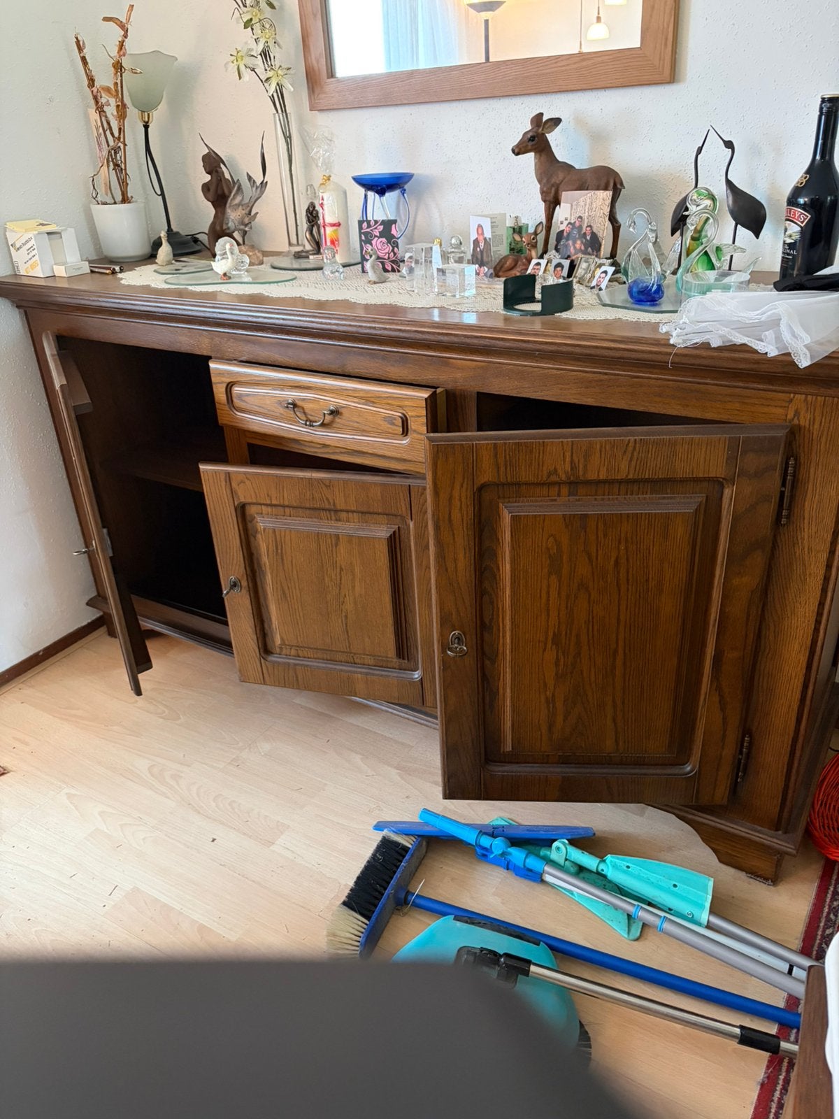 Dressoir  / kast met 3 deuren en 1 lade, Huis en Inrichting, Kasten | Dressoirs, Ophalen, Gebruikt, Met deur(en), 150 tot 200 cm