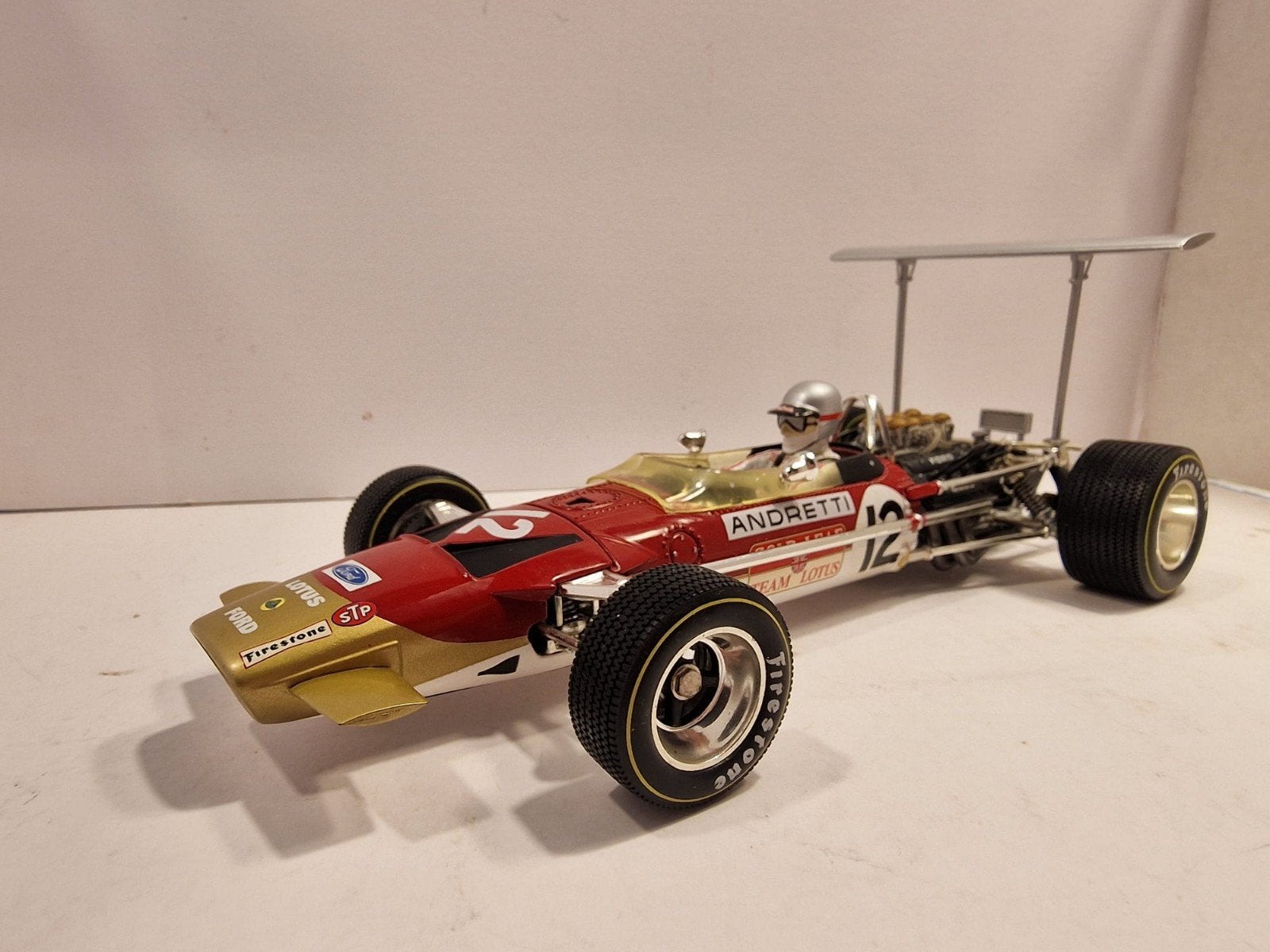 Quartzo 1:18 Lotus 49B F1 zonder ovp, Ophalen of Verzenden, Zo goed als nieuw, Auto, Overige merken