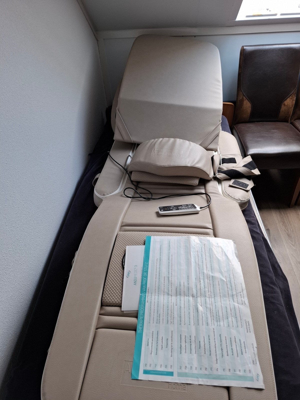 HHP Andumedic 3 Massagematras met afstandsbediening, Ophalen