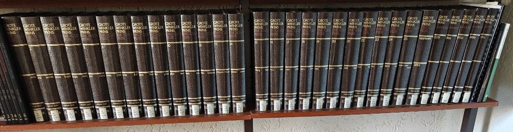 Grote Winkler Prins Encyclopedie (25 delen + jaarboeken), Boeken, Encyclopedieën, Ophalen, Zo goed als nieuw, Algemeen, Complete serie