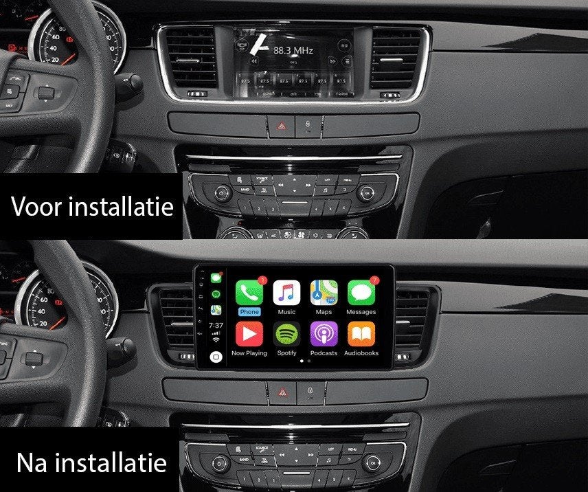 Dynavin Navigatie Peugeot 508 full touch android 16 carplay, Nieuw, Dynavin, Verkoop@inbouwnavigatie.com, Oberonweg 262