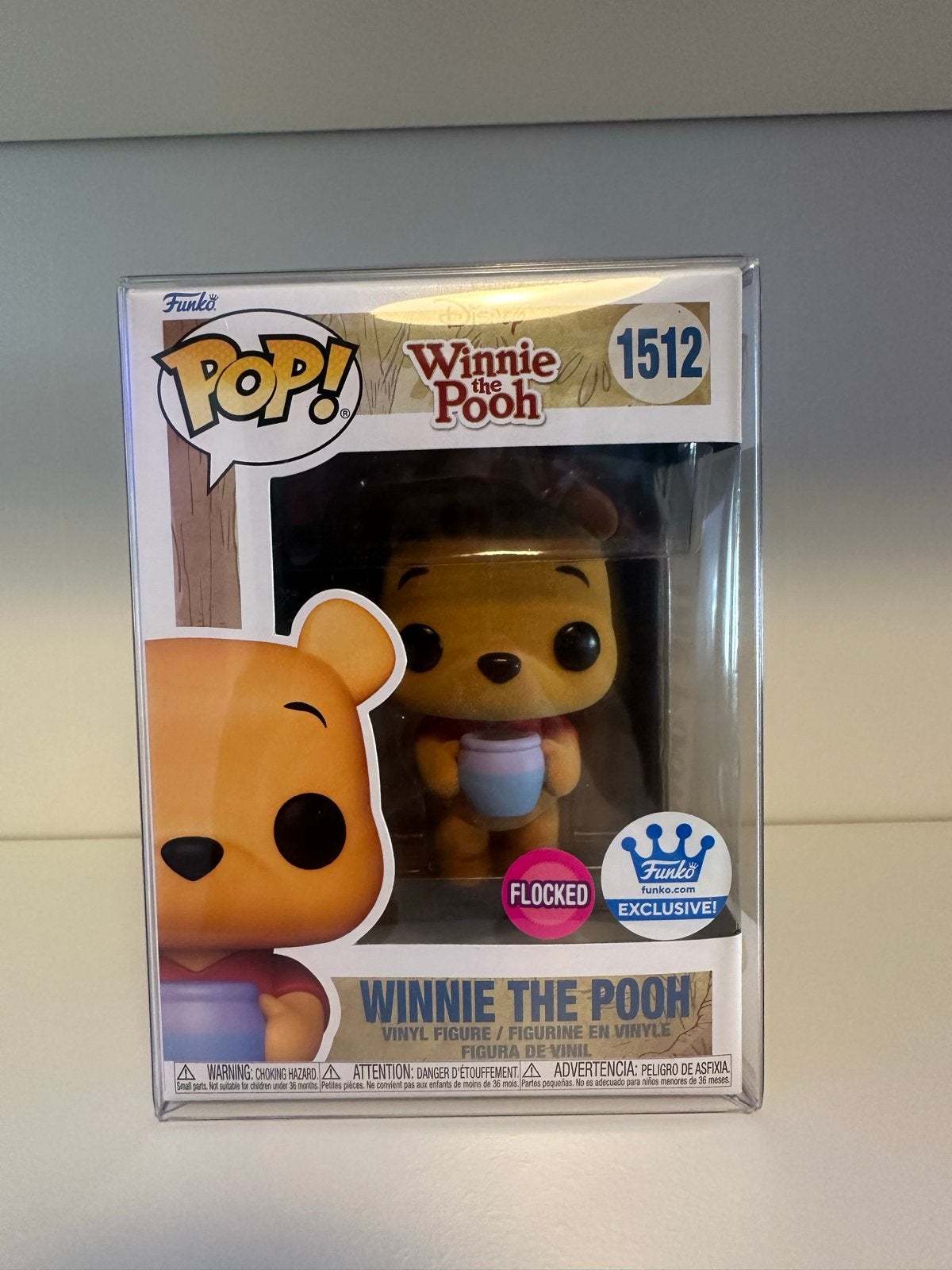 Funko Pop! Disney Winnie the Pooh Flocked, Verzenden, Zo goed als nieuw