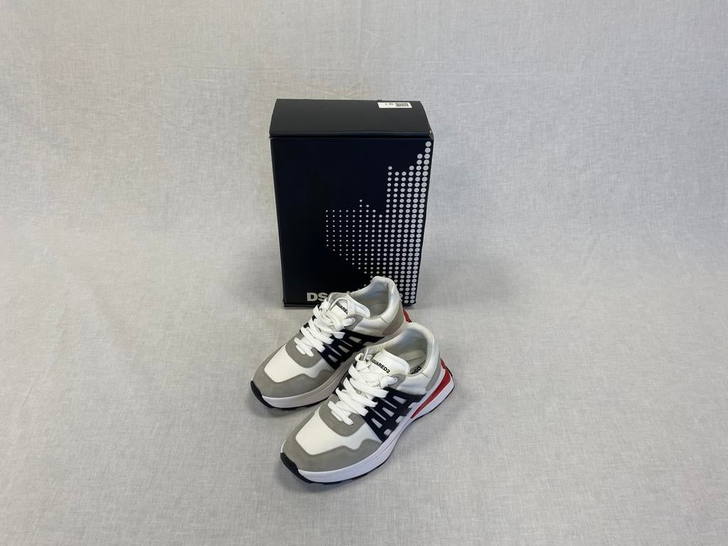 Dsquared2 Slash Sneaker White/Black Size 43, Verzenden, ., Wit, Nieuw