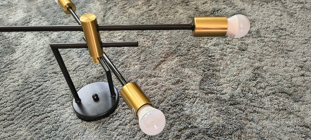 Lamp 60cm, Verzenden, Zo goed als nieuw, Metaal, E27 (groot)
