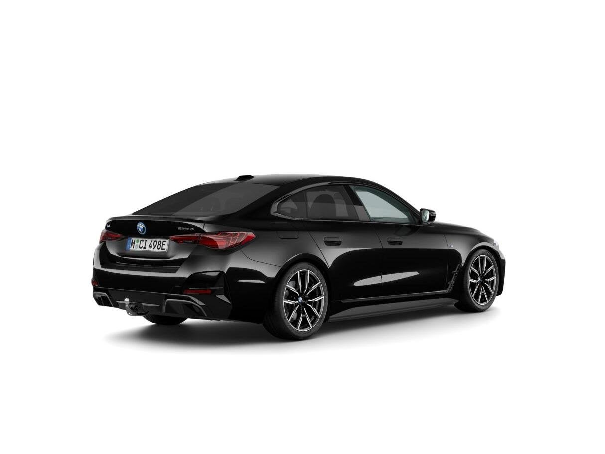 BMW i4 eDrive35 | SoH 100% | M Sport Edition | M Sportpakket, Auto's, BMW, Zwart, Zwart, 286 pk, 420 min
