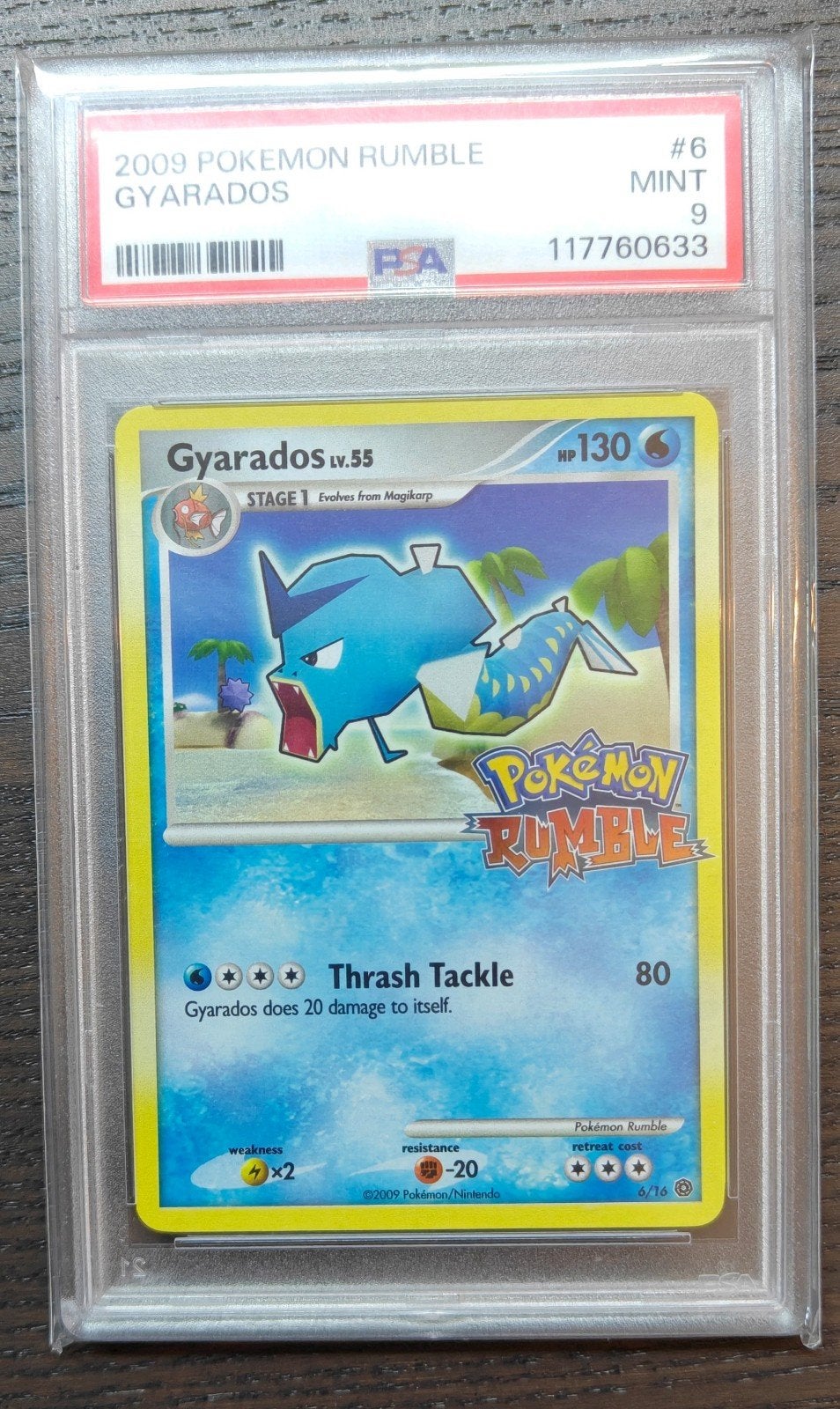 Gyarados Rumble #6 PSA 9