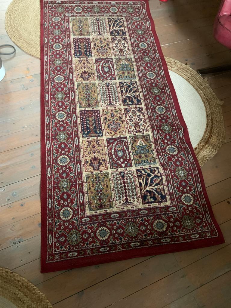 IKEA Vloerkleed VALBY RUTA 80x180 cm - Zo goed als nieuw, Ophalen, 50 tot 100 cm, Zo goed als nieuw, 150 tot 200 cm