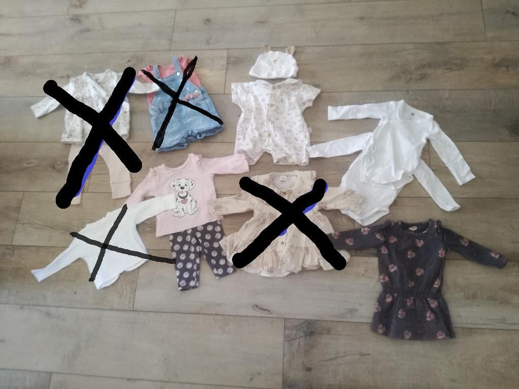Kleding pakket bundel maat 62 meisje, Ophalen of Verzenden, Zo goed als nieuw, Maat 62