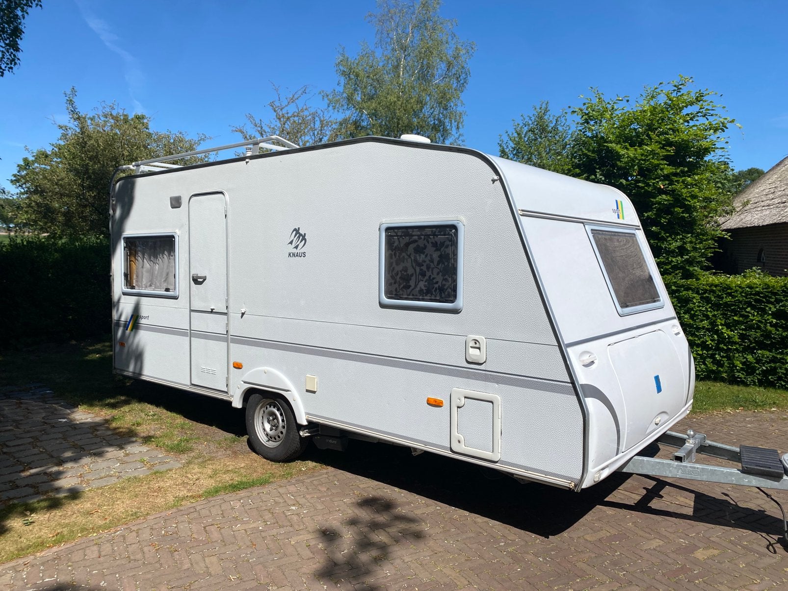 Knaus sport 450 FU 2004 mover luifels en voortent, Rondzit, Particulier, 4 tot 5 meter, Luifel