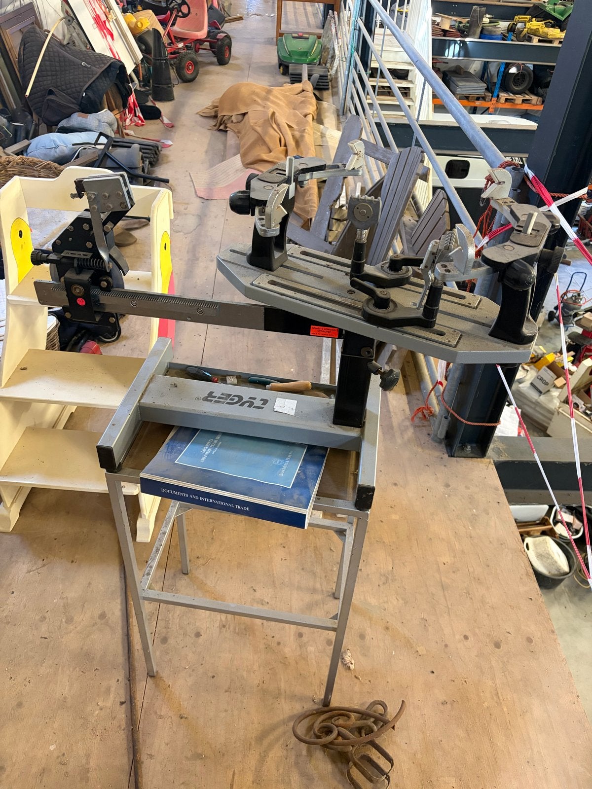 Tyger Pro-60 Bespanmachine voor Tennisrackets, Ophalen of Verzenden, Gebruikt, Overige typen, Overige merken
