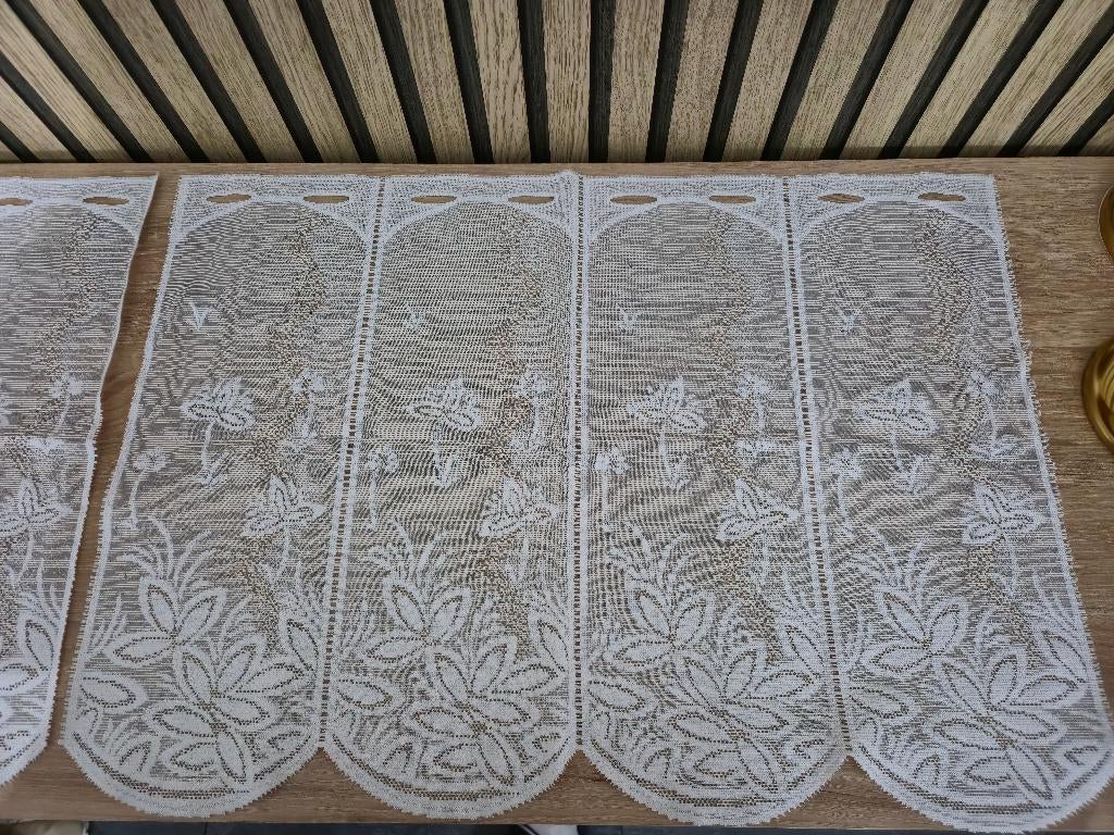 Curtains, Wit, Zo goed als nieuw, Minder dan 100 cm, 50 tot 100 cm
