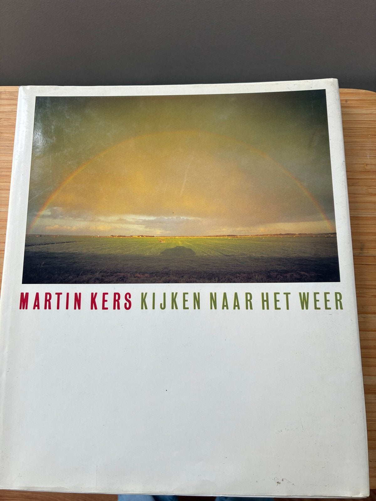 Kijken naar het weer - Martin Kers (Fotoboek), Boeken, Natuur, Ophalen of Verzenden, Zo goed als nieuw, Natuur algemeen