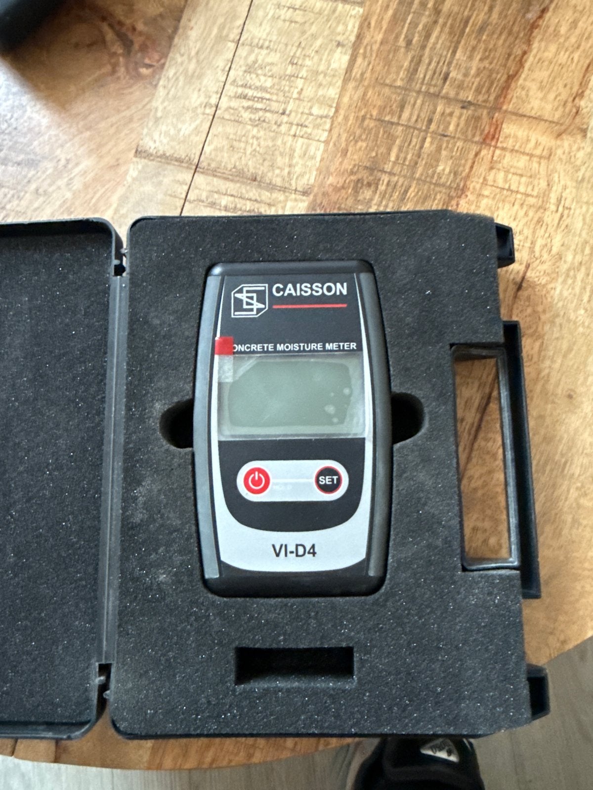 Caisson VI-D4 Beton Vochtmeter - Nauwkeurig en Draagbaar, Ophalen of Verzenden, Gebruikt, Vocht of Vloeistof
