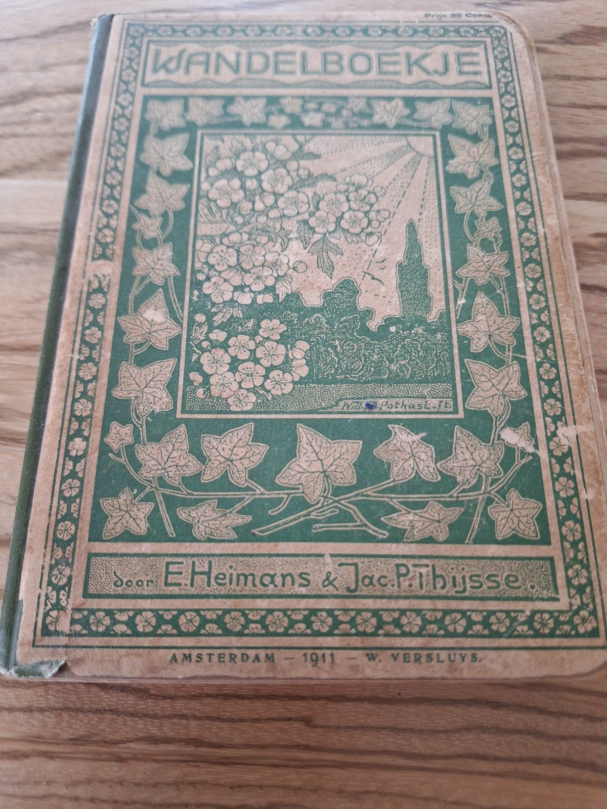 Wandelboekje door E. Heimans & Jac. P. Thijsse (1911), Ophalen of Verzenden, Gelezen, E. Heimans & Jac. P. Thijsse, Nederland