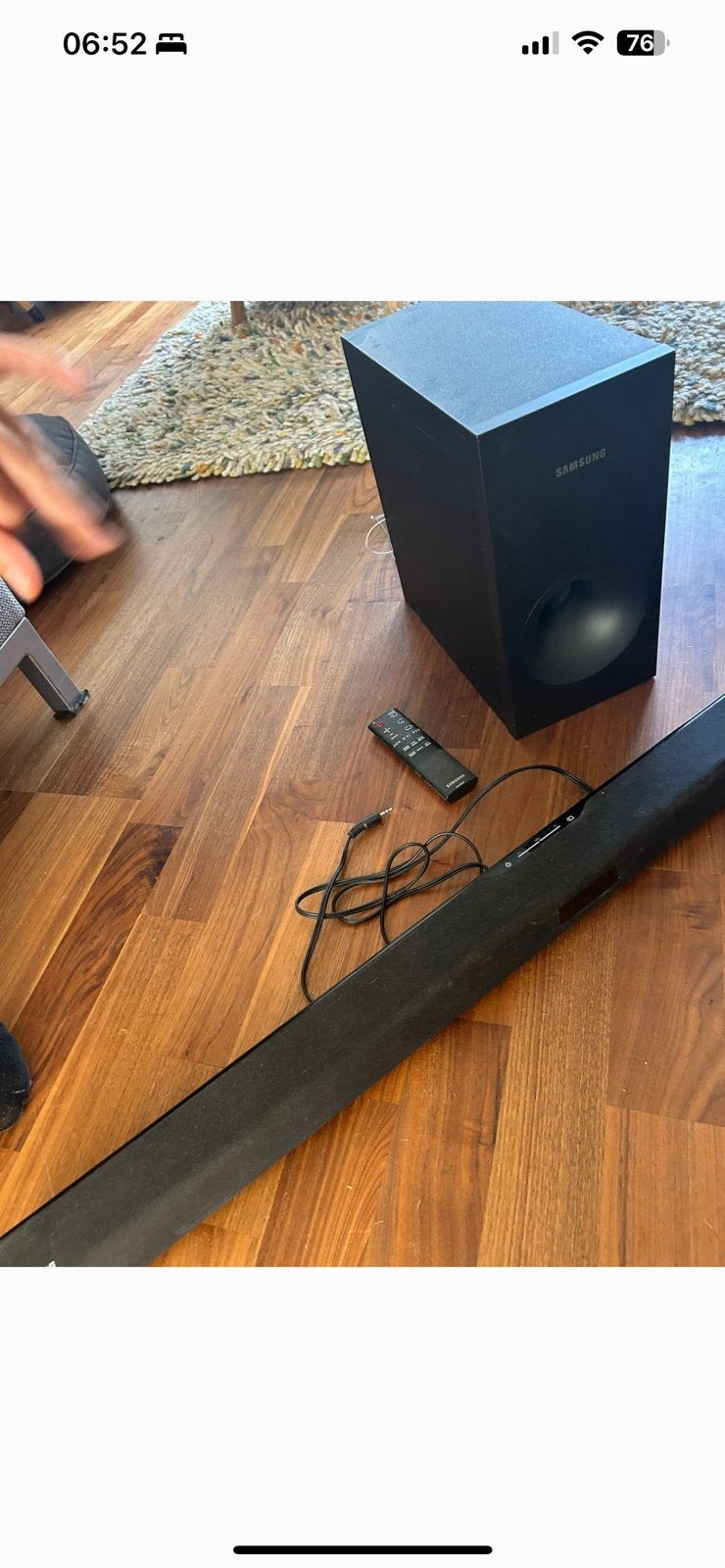 Samsung hwj-355 soundbar incl subwoofer, Audio, Tv en Foto, Soundbars, Ophalen of Verzenden, Zo goed als nieuw