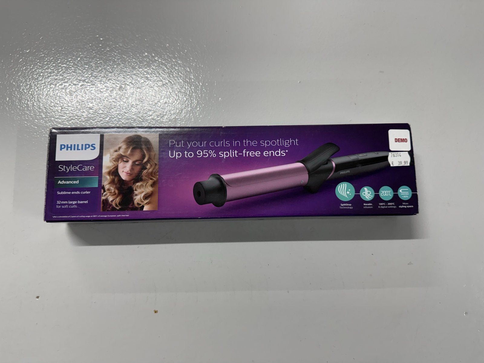 Philips StyleCare Advanced Krultang - Voor zachte krullen, Ophalen of Verzenden, Zo goed als nieuw