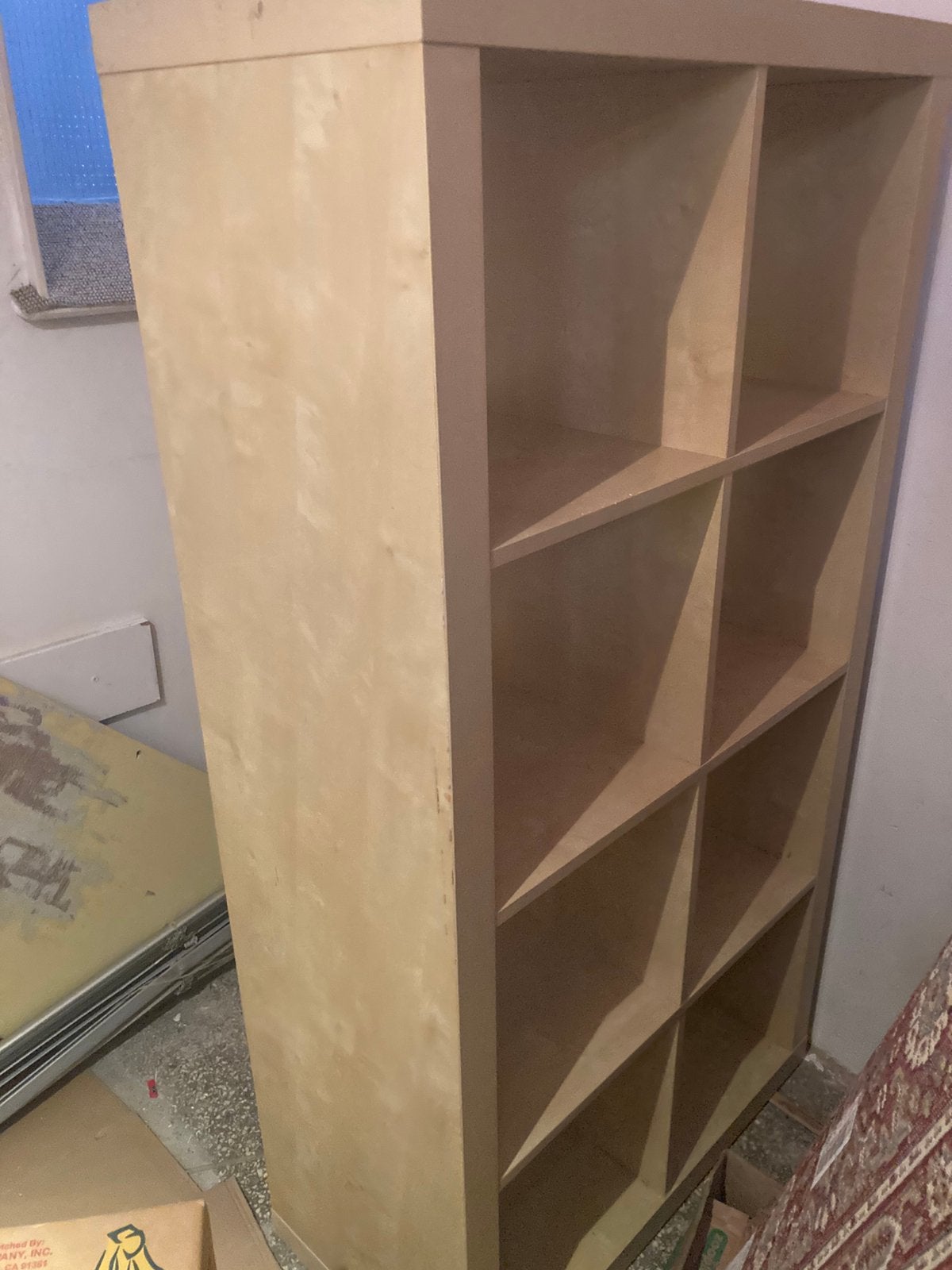 Kallax ikea 2x4, hout-look, Ophalen, Gebruikt, 50 tot 100 cm, Minder dan 100 cm