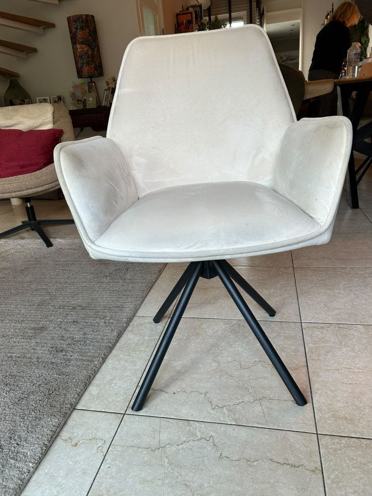 Kuipstoelen draaibare eetkamerstoelen 4 x, Overige kleuren, Ophalen of Verzenden, Zo goed als nieuw, Vier