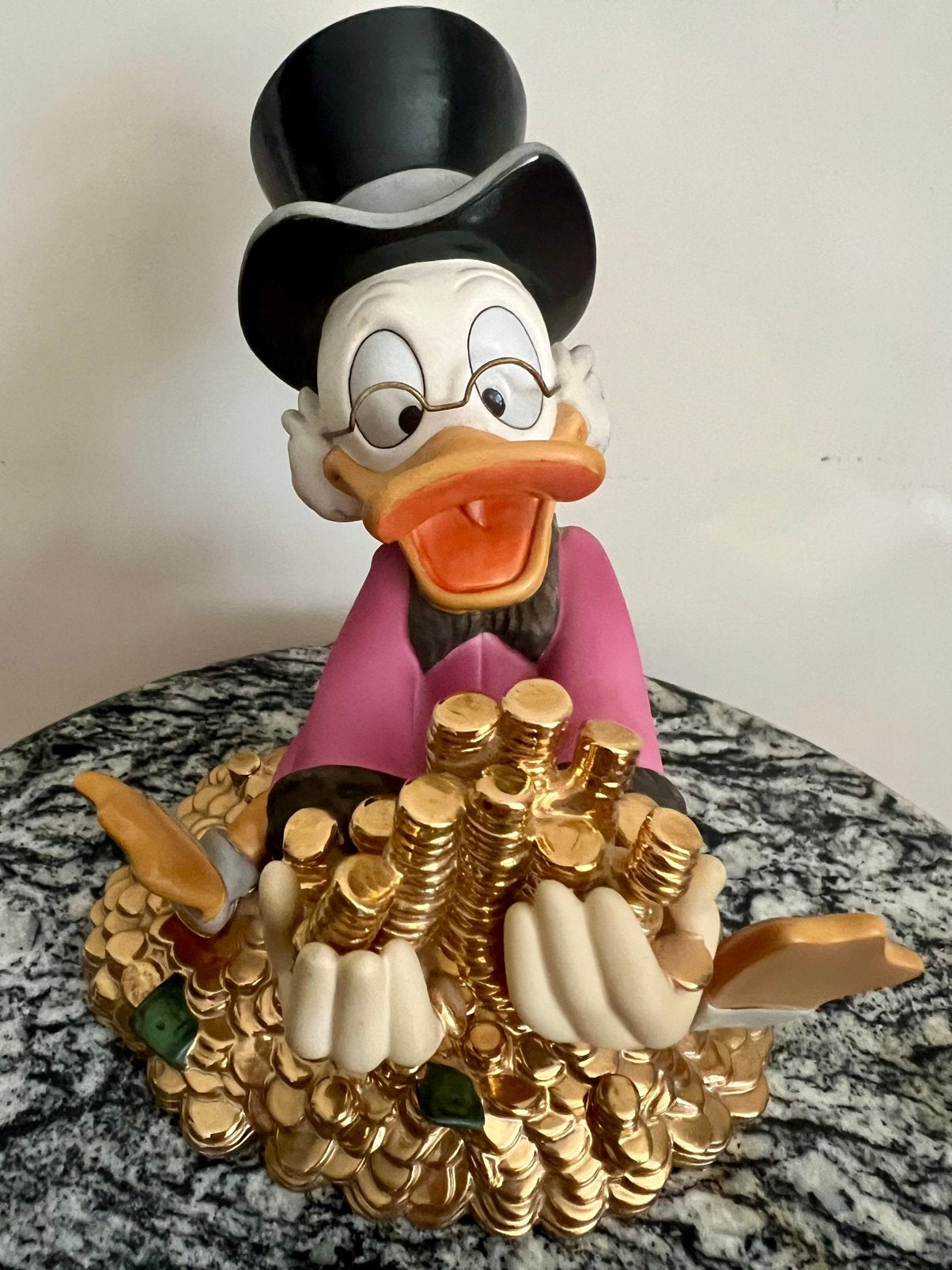 Dagobert Duck  Scrooge McDuck and Money 30th Anniversary"., Ophalen, Zo goed als nieuw, Beeldje of Figuurtje