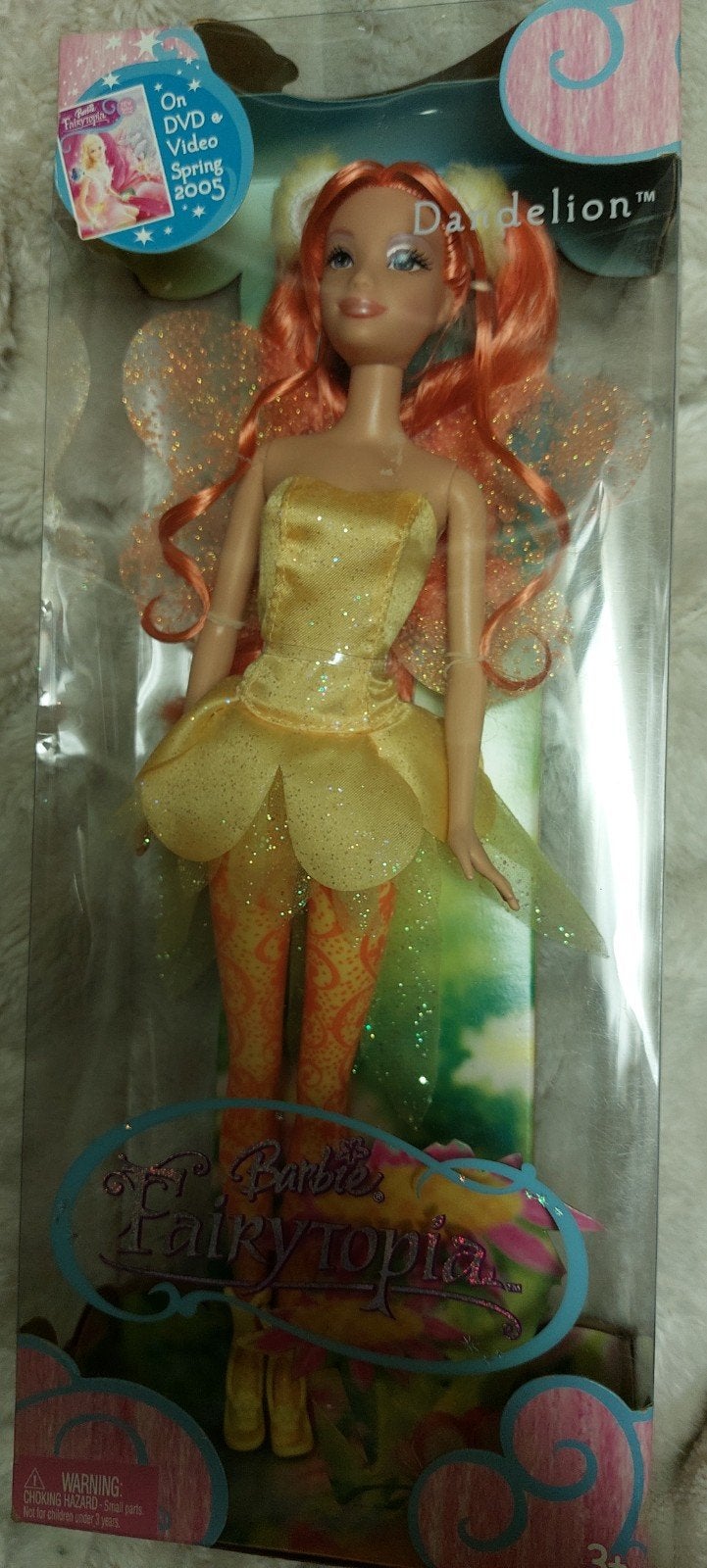 barbie fairytopia dandelon, Ophalen of Verzenden, Zo goed als nieuw, Pop