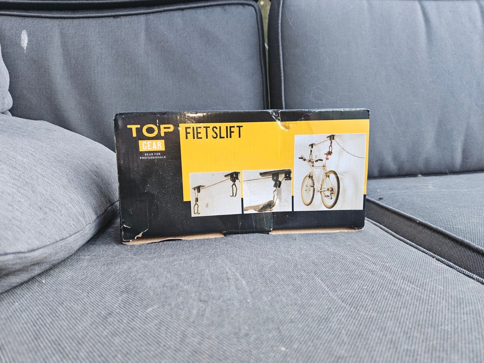 ophanging om de fiets aan te hangen, Ophalen of Verzenden, Gebruikt