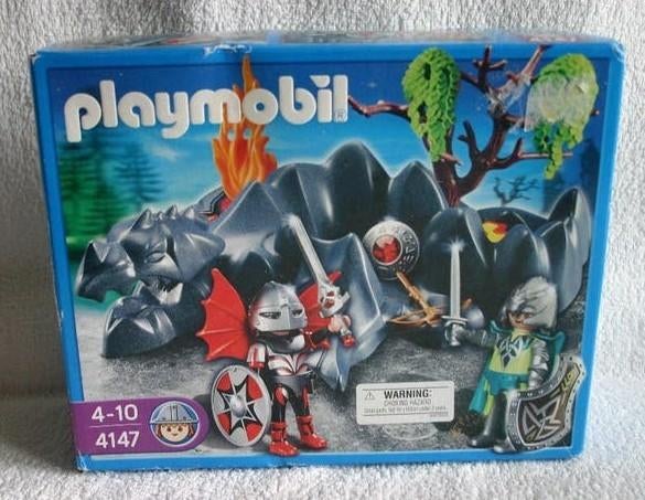 Playmobil set 4147 Drakenridders NIEUW in de doos, Kinderen en Baby's, Speelgoed | Playmobil, Ophalen of Verzenden, Nieuw, Complete set