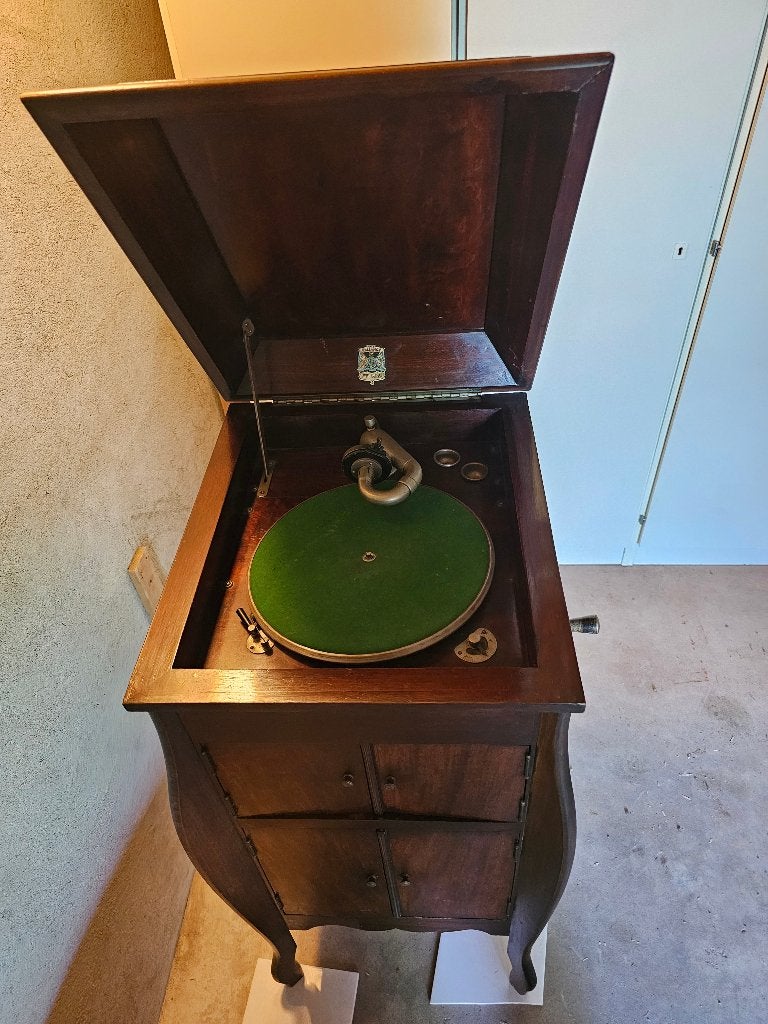 oude gramafoon, Ophalen of Verzenden