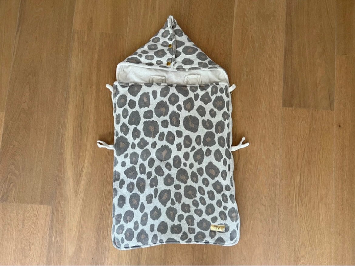 Meyco voetenzak Panter neutral maxi cosi, Meyco, Gebruikt, Ophalen of Verzenden, Gevoerd