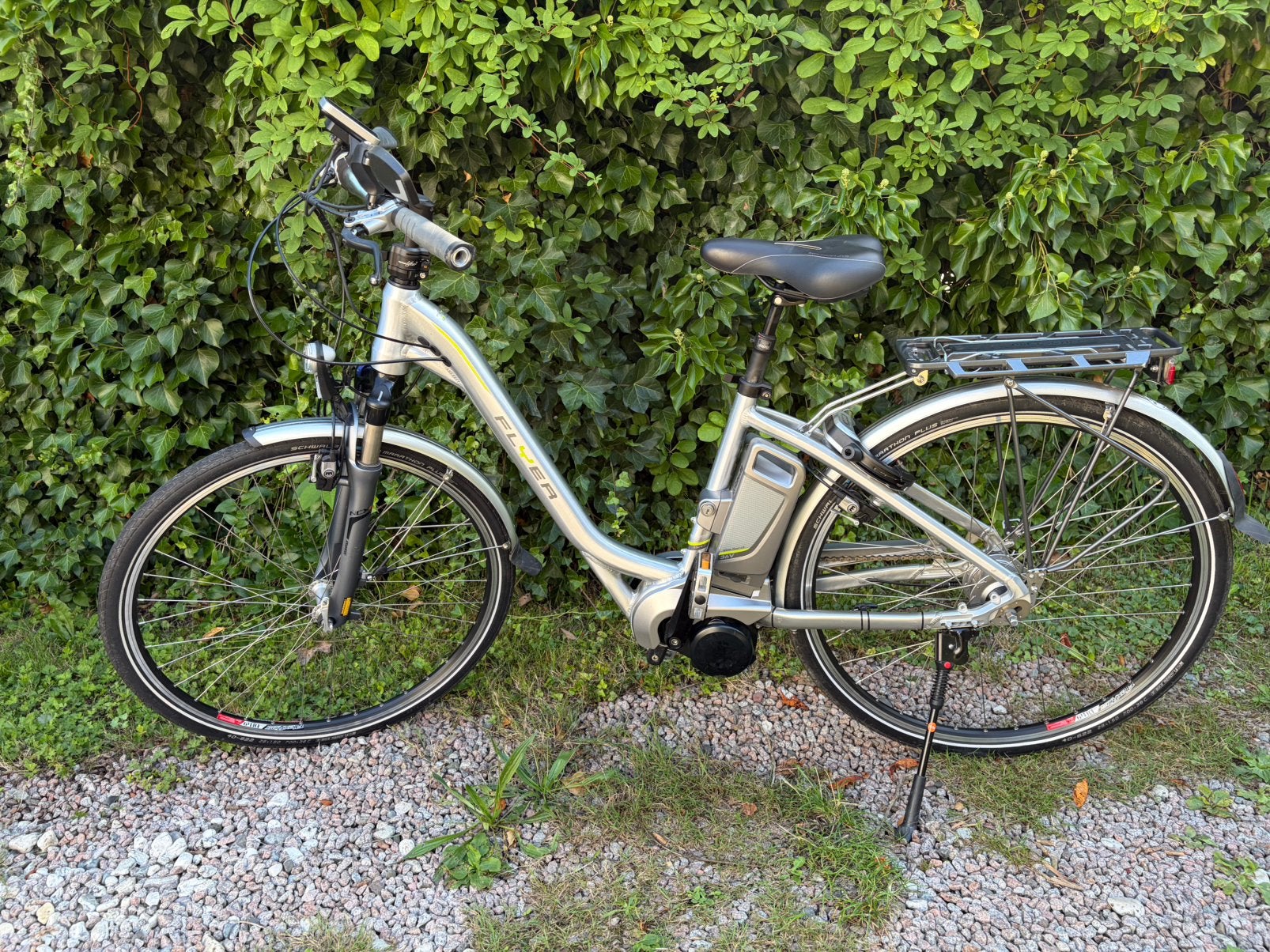 Te koop Flyer T8 comfort zilver 2015. Maat S (45 cm), 51 tot 55 cm, Ophalen, Zo goed als nieuw, Overige merken