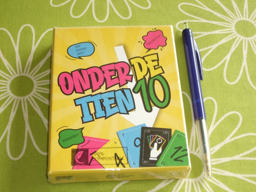 Nieuw in seal: Onder de tien - kaartspel, Een of twee spelers, Ophalen of Verzenden, Nieuw, F4F