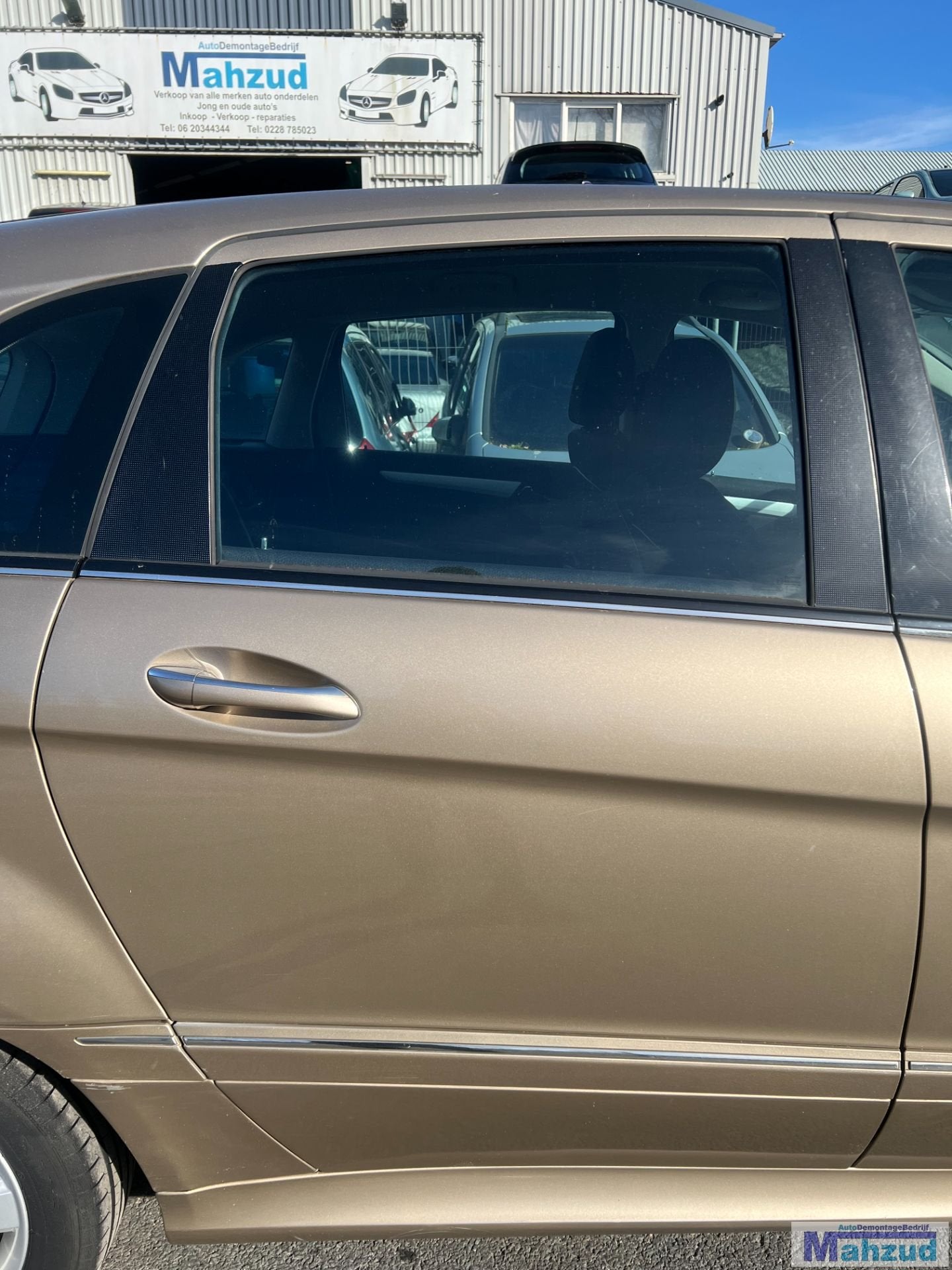 MERCEDES B KLASSE W245 BRONS 791 rechts achter deur 2005-201, Auto-onderdelen, Gebruikt, Mercedes-Benz AG, Deur, Mercedes-Benz